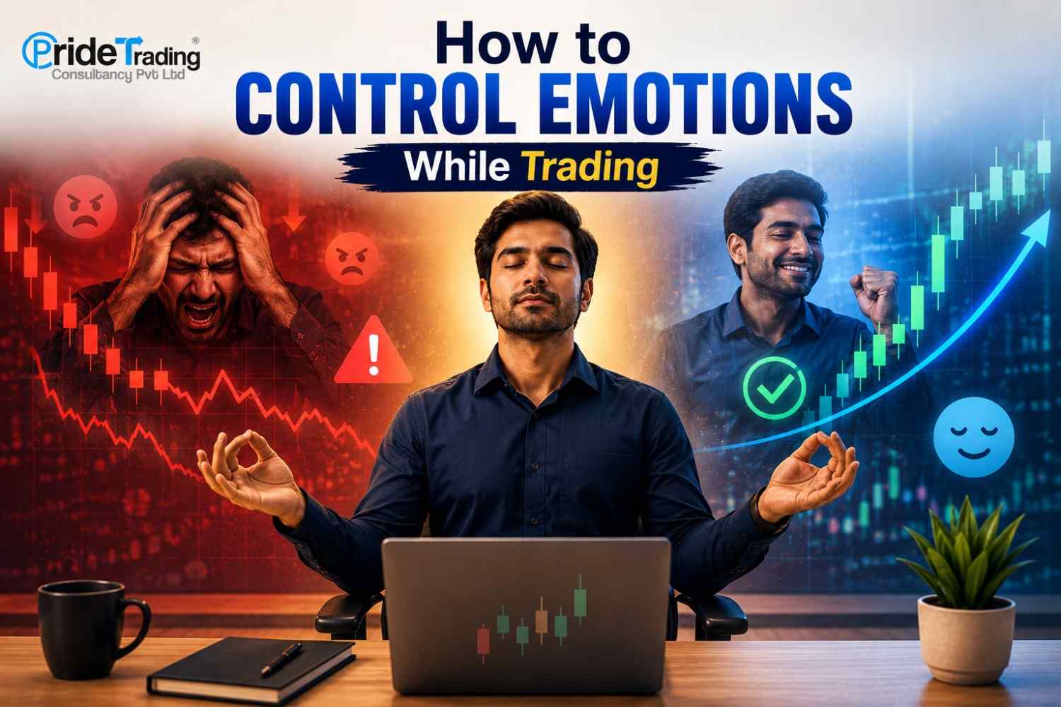 How to control emotions while trading by managing fear, greed, and trading discipline in the stock market